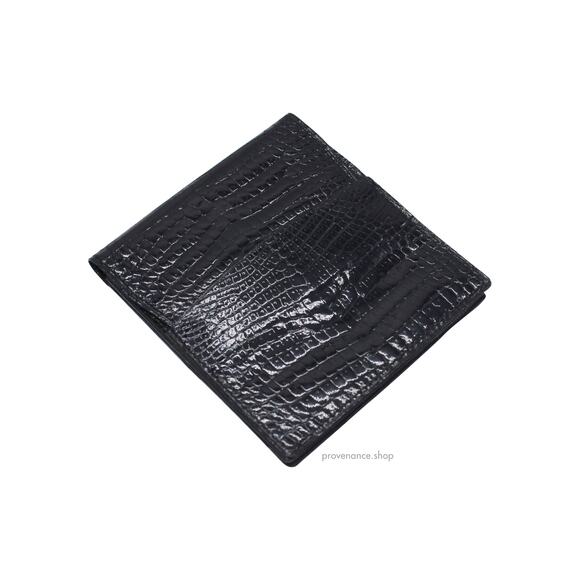 🔴 Gucci Cardholder Wallet - Black Crocodile - Picture 3 of 11
